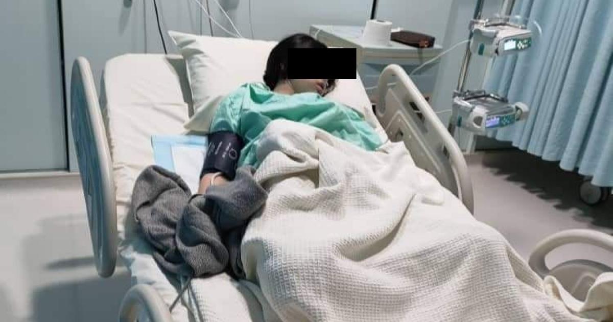 戴口罩罚跑10多圈 女独中生一度休克